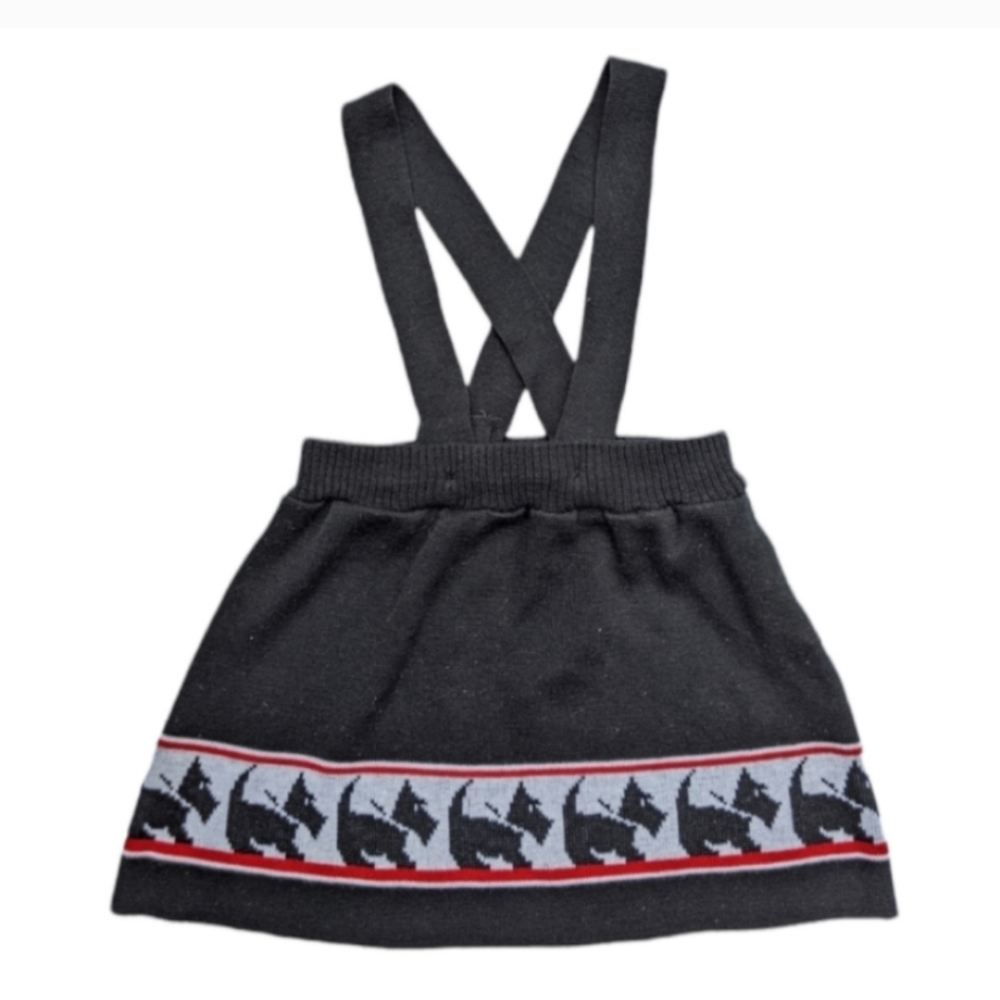 Vintage Scottish terrier black and white jumper toddler 5